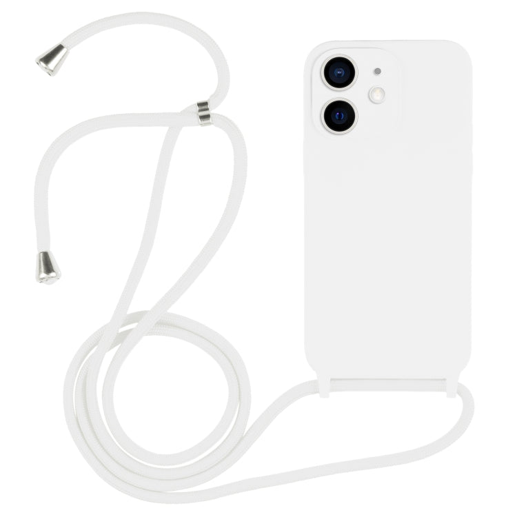 Crossbody Lanyard Liquid Silicone Case, For iPhone 13 Pro Max, For iPhone 12, For iPhone 12 Pro
