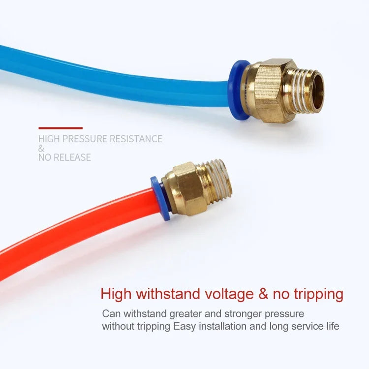PC6-04 LAIZE 2pcs PC Male Thread Straight Pneumatic Quick Fitting Connector, PC4-01 (10pcs), PC4-02 (10pcs), PC4-M5 (10pcs), PC6-01 (10pcs), PC6-02 (10pcs), PC6-03 (10pcs), PC6-04 (2pcs), PC6-M5 (10pcs), PC8-01 (10pcs), PC8-02 (10pcs), PC8-03 (10pcs)  ...
