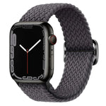 Buckle Nylon Braided Watch Band, For Apple Watch Ultra 49mm / Series 8&7 45mm / SE 2&6&SE&5&4 44mm / 3&2&1 42mm