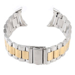 Three Strains Stainless Steel Metal Watch Band, For Google Pixel Watch 4 / 3 / 2 / 1 41mm