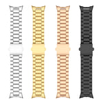 Three Strains Stainless Steel Metal Watch Band, For Google Pixel Watch 4 / 3 / 2 / 1 41mm