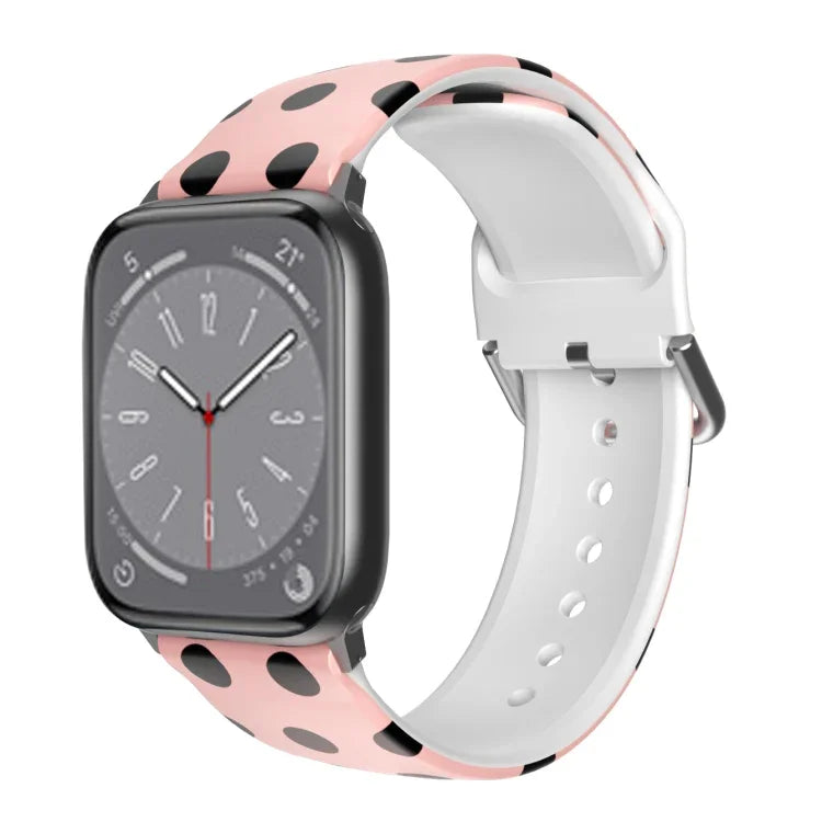 Breathable TPU Watch Band For Apple Watch, Series 8&7 41mm / SE 2&6&SE&5&4 40mm / 3&2&1 38mm
