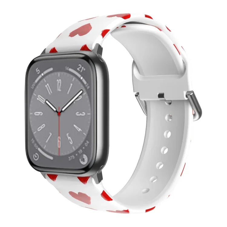 Breathable TPU Watch Band For Apple Watch, Series 8&7 41mm / SE 2&6&SE&5&4 40mm / 3&2&1 38mm