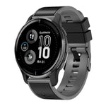 Plain Weave Two-color Silicone Watch Band, For Samsung Galaxy Watch 5 40mm / 44mm