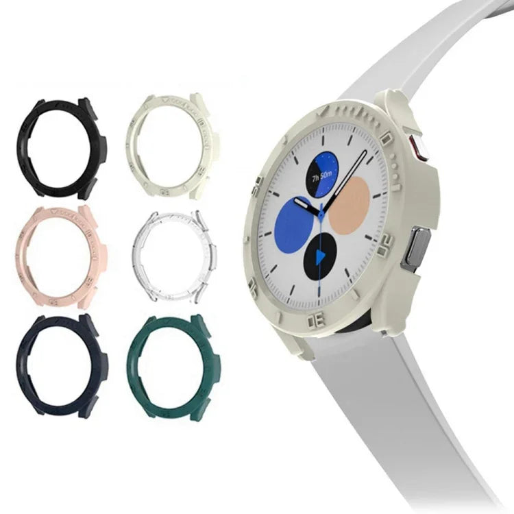 Half-cover PC Watch Case with Scale, For Samsung Galaxy Watch 5 40mm, For Samsung Galaxy Watch 5 44mm
