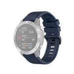 For Garmin Fenix 6 22mm Quick Release Official Texture Wrist Strap Watchband, with Plastic Button, with Metal Button