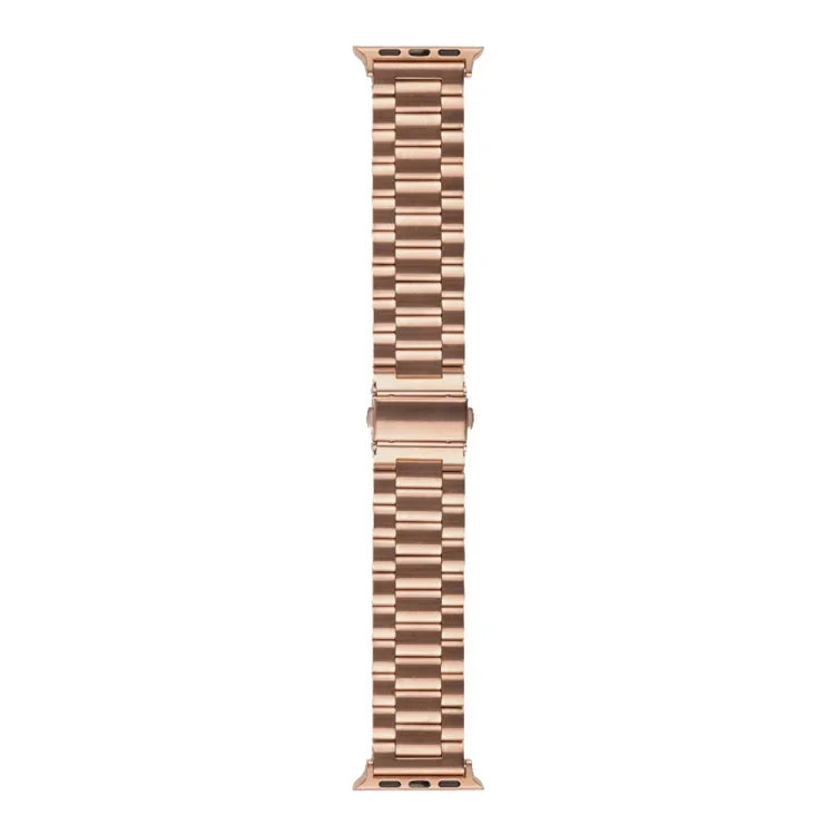 Strains Metal Watch Band, For Apple Watch Ultra 49mm / Series 8&7 45mm / SE 2&6&SE&5&4 44mm / 3&2&1 42mm, For Apple Watch Series 8&7 41mm / SE 2&6&SE&5&4 40mm / 3&2&1 38mm