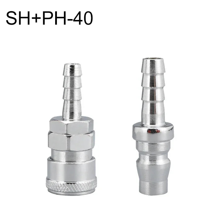 10pcs C-type Self-lock Air Tube Pneumatic Quick Fitting Connector, PF-20, PF-30, PF-40, PH-20, PH-30, PH-40, PM-20, PM-30, PM-40, PP-20, PP-30, PP-40, SF-20, SF-30, SF-40, SH-20, SH-30, SH-40, SM-20, SM-30, SM-40, SP-20, SP-30, SP-40, SF+PF-20, SF+PF-3...
