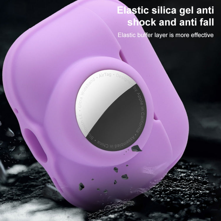 2 in 1 Shockproof Full Coverage Silicone Protective Case, For AirPods Pro 2 / AirTag