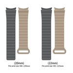 For Samsung Galaxy Watch5 Silicone Magnetic Watch Band, 20mm, 22mm