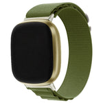 Universal Loop Nylon Watch Band, For Fitbit Versa 3 / Sense, For Fitbit Versa 4 / Sense 2