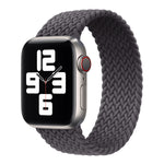 Nylon Single-turn Braided Watch Band For Apple Watch Series 8&7 41mm / SE 2&6&SE&5&4 40mm / 3&2&1 38mm, For Apple Watch Series 8&7 41mm,145mm, For Apple Watch Series 8&7 41mm, 145mm