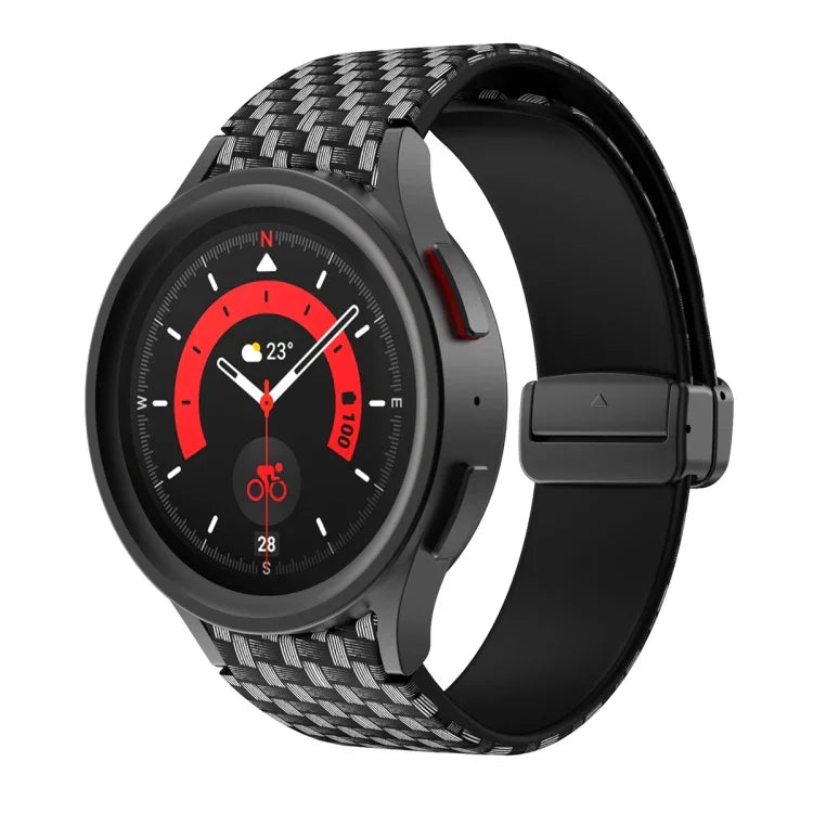 Magnetic Printed Silicone Watch Band, For Samsung Galaxy Watch5