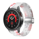 Magnetic Printed Silicone Watch Band, For Samsung Galaxy Watch5