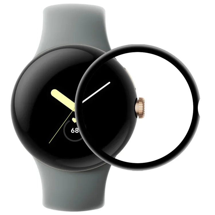 3D Surface Composite Soft Watch Film, For Amazfit GTS 2E, For Fitbit Charge 5, For Garmin Fenix 7S, For Keep Band B2, For OPPO Watch Free, For OPPO Watch SE, For Realme Watch 2, For Realme Watch T1, For Realme Watch, For Google Pixel Watch             ...
