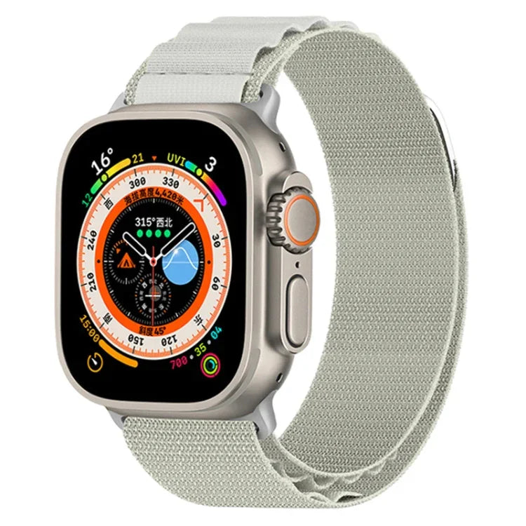 Nylon Loop Watch Band, For Apple Watch Ultra 49mm / Series 8&7 45mm, For Apple Watch Series 8&7 41mm / SE 2&6&SE&5&4 40mm