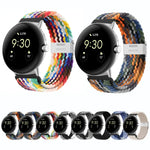 Metal Buckle Nylon Watch Band, For Google Pixel Watch 4 / 3 / 2 / 1 41mm