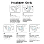 0.26mm 2.5D 9H Watch Tempered Glass Film Screen Protector, For Samsung Galaxy Watch4 Classic 46mm, For Samsung Galaxy Watch4 40mm