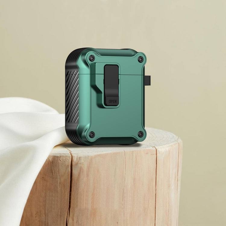 Eagle Shockproof Earphone Protective Case with Switch, For AirPods Pro 3, For AirPods Pro 2, For AirPods 3, For AirPods Pro, For AirPods 1 / 2