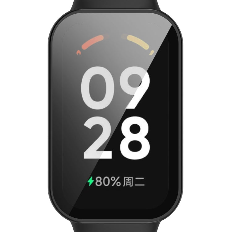 PC+ Tempered Film Integrated Watch Protective Case, For Redmi Band 2
