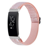 Buckle Wave Braided Nylon Watch Band, For Fitbit Charge 5, For Fitbit Inspire 2, For Fitbit Inspire