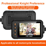 SE60 3.0 inch Waterproof HD Motorcycle DVR, Support TF Card / Cycling Video / Parking Monitoring, SE60