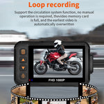 SE60 3.0 inch Waterproof HD Motorcycle DVR, Support TF Card / Cycling Video / Parking Monitoring, SE60