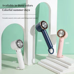 U16 Portable Handheld Cooling Electric Fan, U16 (Pink), U16 (Blue), U16 (White)