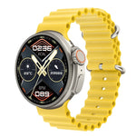 K9 Ultra Pro 1.39 inch Silicone Band IP67 Waterproof Smart Watch Support Bluetooth Call / NFC