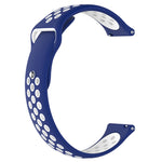 Two-colors Replacement Wrist Strap Watchband, For Garmin Fenix Chronos, For Garmin Vivoactive3