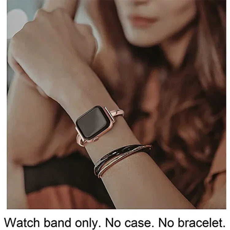 Stainless Steel Bracelet Watch Band, For Apple Watch Ultra 49mm / Series 8&7 45mm / SE 2&6&SE&5&4 44mm / 3&2&1 42mm, For Apple Watch Series 8&7 41mm / SE 2&6&SE&5&4 40mm / 3&2&1 38mm