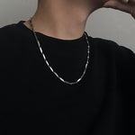 Ladies Alphabet Versatile Titanium Steel Necklace Twist Chain, XL2001, XL1951, XL1400, XL1437, XL2010, XL1505, XL1839, XL1864, XL1502, XL1570, XL1170, XL1459, XL1788, XL1780, XL1946, XL1089, XL1958, XL1983, XL1941, XL1944, XL1090, XL1114, XL1791, XL179...