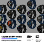 Zeblaze Stratos 2 Lite 1.32 inch IPS Screen 5 ATM Waterproof GPS Smart Watch, Support Heart Rate Monitoring / Sports Mode, Stratos 2 Lite