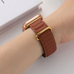 Magnetic Reverse Buckle Watch Band, For Apple Watch Series 8&7 41mm, For Apple Watch Series 8&7 45mm