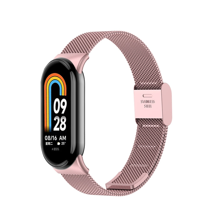 Milanese Buckle Metal Watch Band, For Xiaomi Mi Band 8