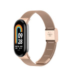 Milanese Buckle Metal Watch Band, For Xiaomi Mi Band 8