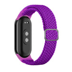 Adjustable Nylon Braided Elasticity Watch Band, For Xiaomi Mi Band 8