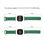 Loop Magnetic Silicone Watch Band, For Apple Watch 4 40mm, For Apple Watch 3 38mm, For Apple Watch 3 42mm