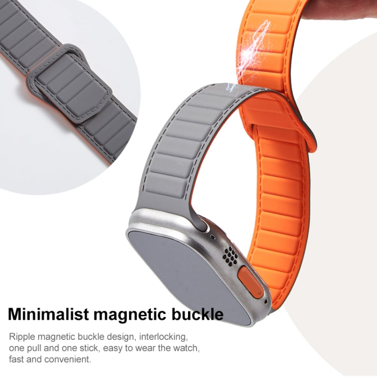 Loop Magnetic Silicone Watch Band, For Apple Watch Series 10 46mm, For Apple Watch Series 10 42mm, For Apple Watch SE 2023 44mm