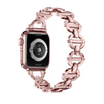 Ladder Buckle Metal Watch Band, For Apple Watch Ultra 49mm, For Apple Watch 8 41mm, For Apple Watch 8 45mm, For Apple Watch SE 2022 40mm, For Apple Watch SE 2022 44mm, For Apple Watch 7 41mm, For Apple Watch 7 45mm, For Apple Watch SE 40mm             ...