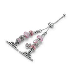 Bead Bracelet Metal Watch Band, For Apple Watch 8 45mm, For Apple Watch SE 2022 40mm, For Apple Watch SE 2022 44mm, For Apple Watch 7 41mm, For Apple Watch 7 45mm, For Apple Watch SE 40mm, For Apple Watch SE 44mm, For Apple Watch 6 40mm                ...