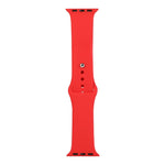 Silicone Watch Replacement Strap, Long Section (Men), For Apple Watch Series 8&7 41mm / SE 2&6&SE&5&4 40mm / 3&2&1 38mm, For Apple Watch Ultra 49mm / Series 8&7 45mm / SE 2&6&SE&5&4 44mm / 3&2&1 42mm