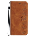 Seven Butterflies Embossed Leather Phone Case, For iPhone 12 mini, For iPhone 11 Pro Max, For iPhone 11, For iPhone 11 Pro