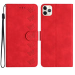 Seven Butterflies Embossed Leather Phone Case, For iPhone 12 mini, For iPhone 11 Pro Max, For iPhone 11, For iPhone 11 Pro