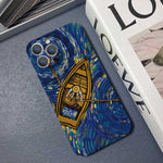 Precise Hole Oil Painting Pattern PC Phone Case, For iPhone 12 Pro, For iPhone 12 mini, For iPhone 11 Pro Max, For iPhone 11, For iPhone 11 Pro
