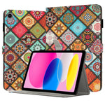 Painted Leather Smart Tablet Case, For iPad mini 6 / mini 2024, For iPad Pro 11 2022 / 2021 / 2020, For iPad 10th Gen 10.9 2022, For iPad 10.2 2021 / 2020, For iPad mini 5 / 4 / 3 / 2 / 1, For iPad Air / Air 2 / 9.7 2017 / 2018
