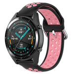 22mm Universal Sports Two Colors Silicone Replacement Strap Watchband