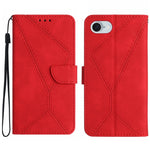 Stitching Embossed Leather Phone Case, For iPhone 17e / 16e, For iPhone 17 Pro Max, For iPhone 17 Pro, For iPhone 17, For iPhone Air, For iPhone 16 Pro Max, For iPhone 16 Pro, For iPhone 16 Plus