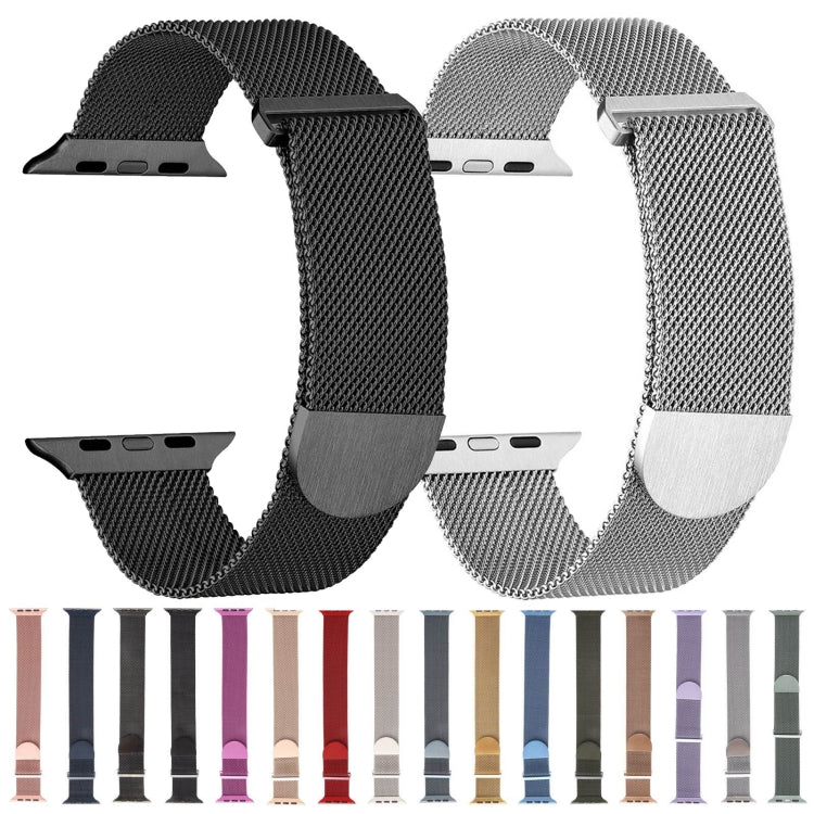 Milanese Metal Magnetic Watch Band, For Apple Watch SE 40mm, For Apple Watch SE 44mm, For Apple Watch 6 40mm