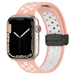 Magnetic Buckle Silicone Watch Band, For Apple Watch 8 41mm, For Apple Watch 8 45mm, For Apple Watch Ultra 2 49mm